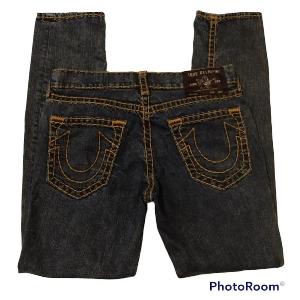 True Religion Geno Relaxed Slim Jeans 44